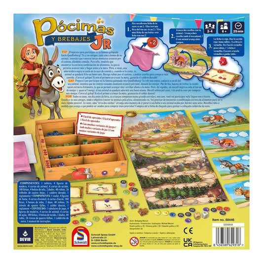 Pócimas y brebajes Junior - Juego de mesa - Devir - Desde 6 años Board Games