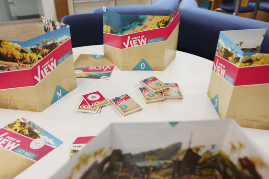 Point of View, juego cooperativo en castellano de observación y comunicación, 60 minutos, desde 10 años