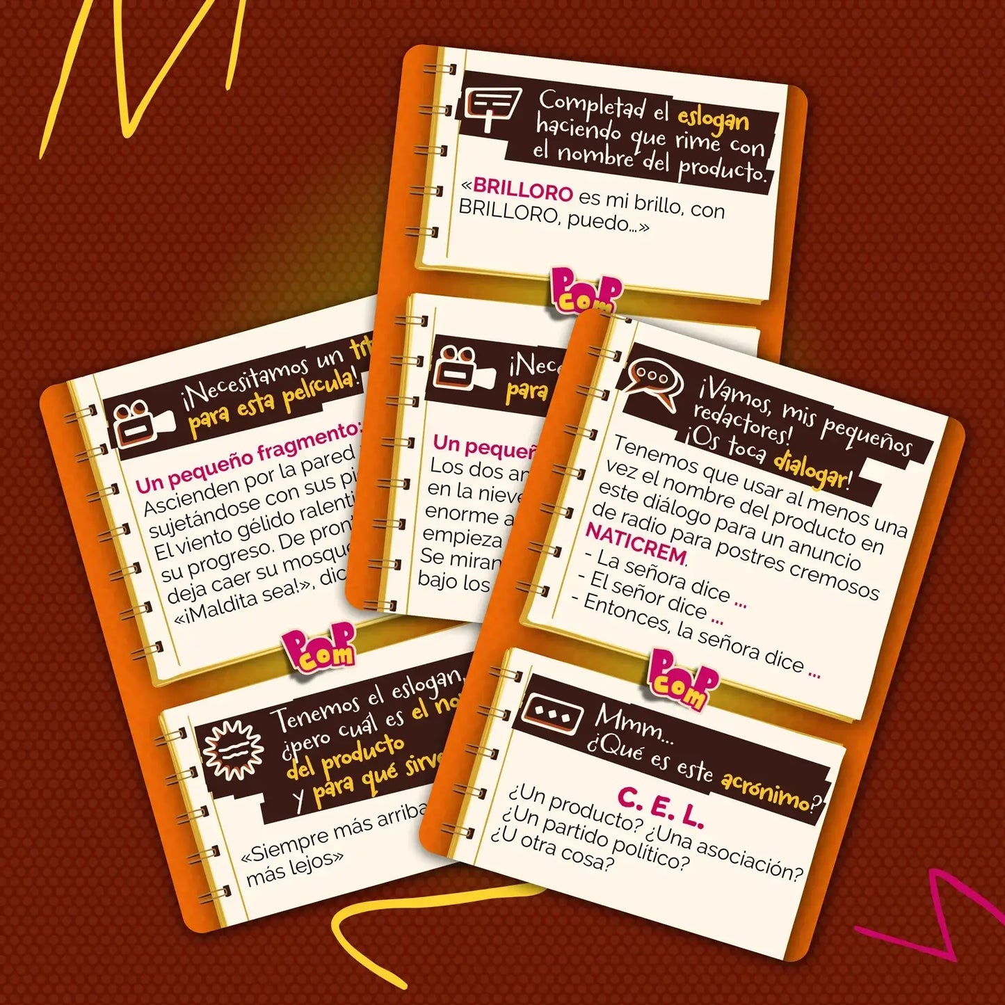 Pop Com - Juego de mesa - SD GAMES - Desde 13 años Board Games