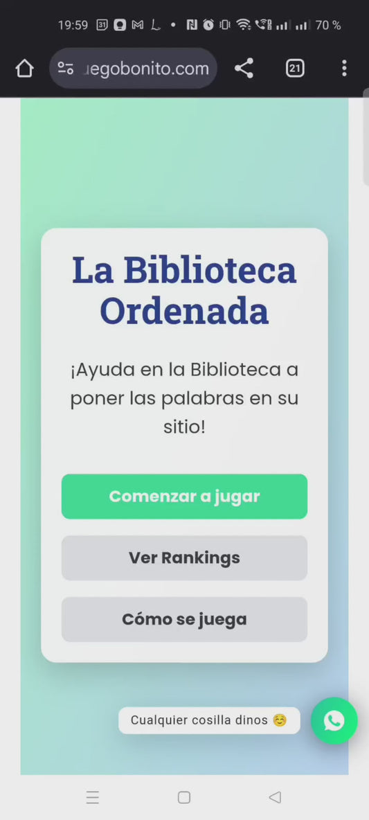 Juega Bonito: Acceso sin límite a Juegos Educativos Digitales (30 días de acceso)