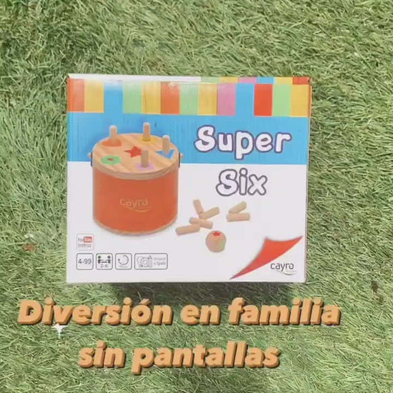 Super Six - Juego de mesa - Cayro - Desde 4 años