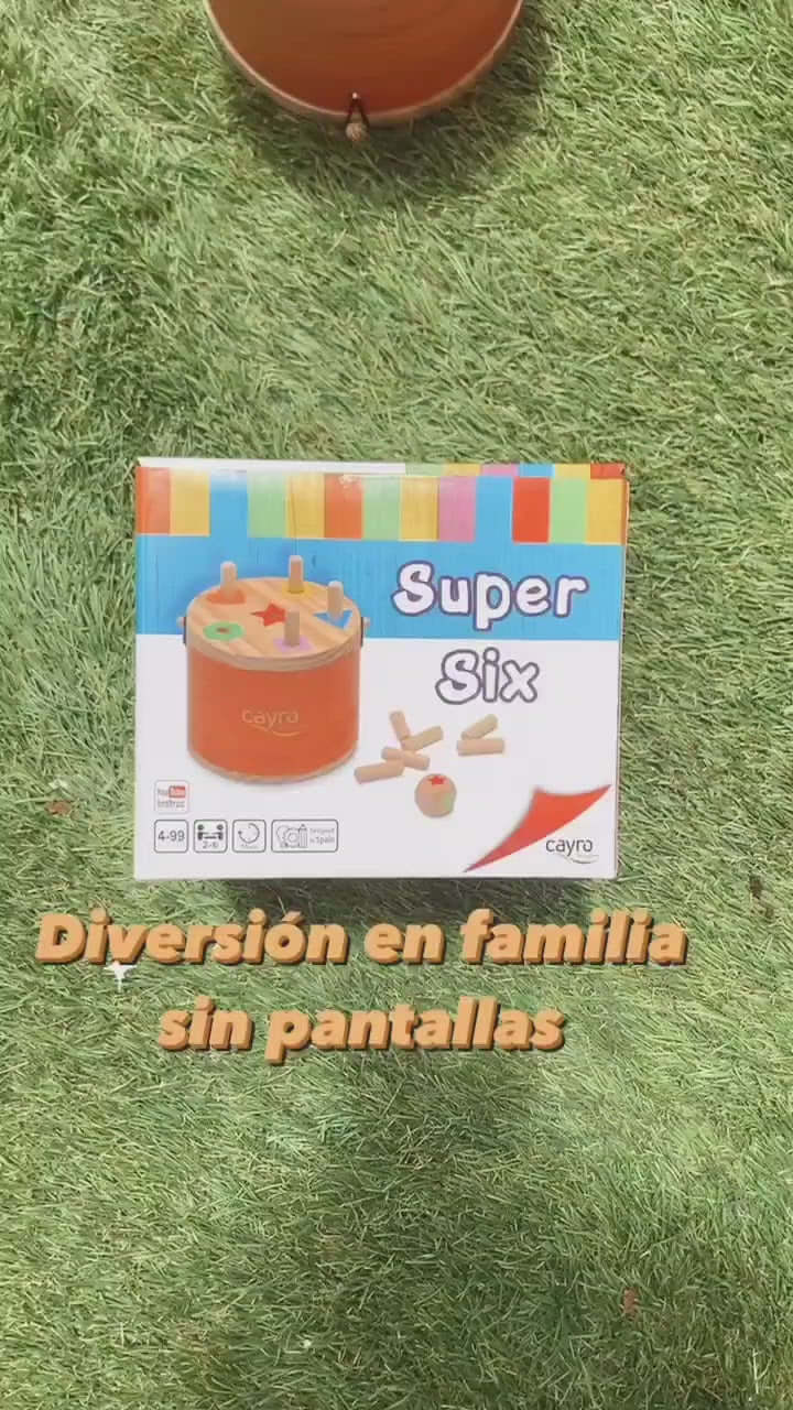 Super Six - Juego de mesa - Cayro - Desde 4 años