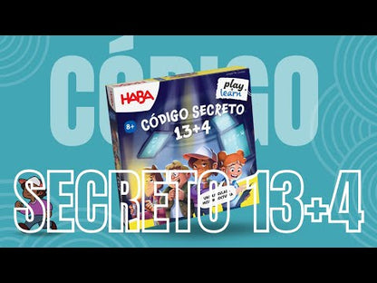 Código Secreto 13+4 - Juego de cálculo mental y operaciones - 2-4 jugadores - +8 años - HABA