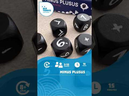 Minus Plusus - Juego de cálculo mental con sumas, restas y multiplicaciones - 2-10 jugadores - +8 años - Old Teddy's