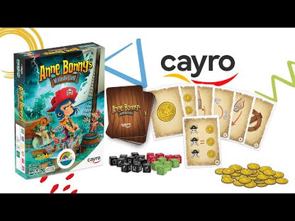 ANNE BONNY’S MALEDICTION - Juego de mesa - Cayro - Desde 8 años - De 2 a 5 jugadores