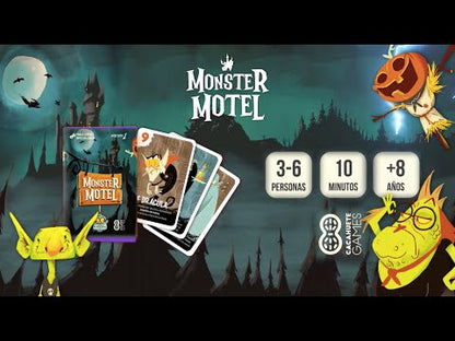Monster Motel - Juego de mesa - Cacahuete Games - Desde 8 años