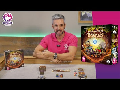 Exploradores de los Bosques  - Juego de mesa cooperativo  - Tranjis - +10 años - 1 a 4 jugadores
