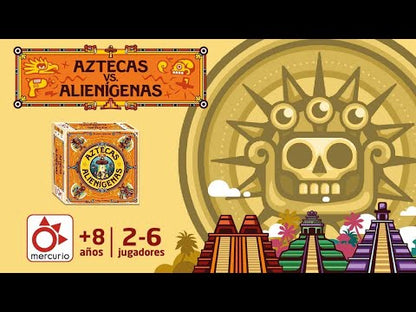 Aztecas vs Alienígenas Juego de mesa desde 8 años