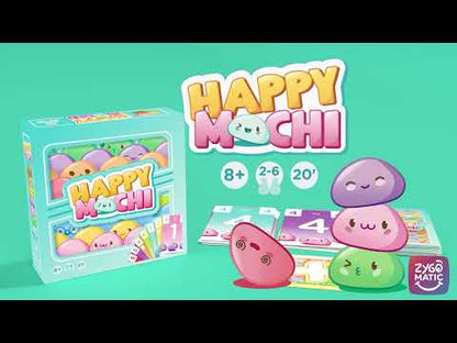Happy Mochi - Juego de cartas donde no puedes ordenar tu mano - Asmodee - Desde 8 años