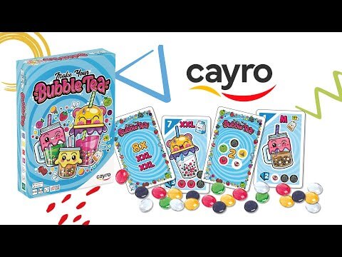 Make your Bubble Tea - Juego de mesa - Cayro - Desde 8 años - De 2 a 4 jugadores