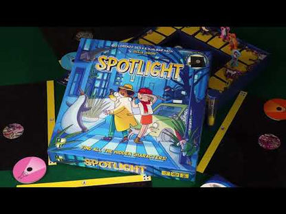 Spotlight  - Juego de observación  - Asmodee - Desde 6 años - 1 a 5  jugadores