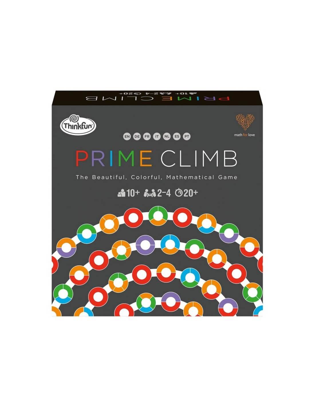 Prime Climb - Juego de mesa - Thinkfun - Desde 9 o más años Board Games