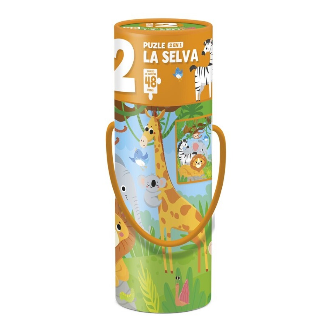 PUZLE NIVEL 2 - LA SELVA 48 pcs Toys