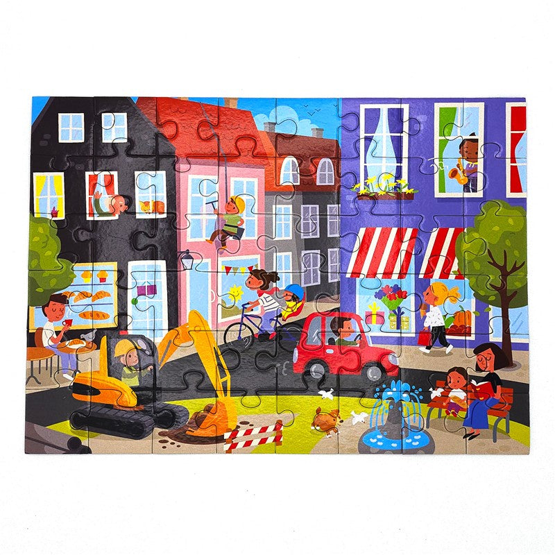 PUZLE NIVEL 3 - LA CIUDAD +5años 48pcs Toys