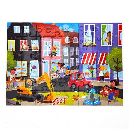 PUZLE NIVEL 3 - LA CIUDAD +5años 48pcs Toys