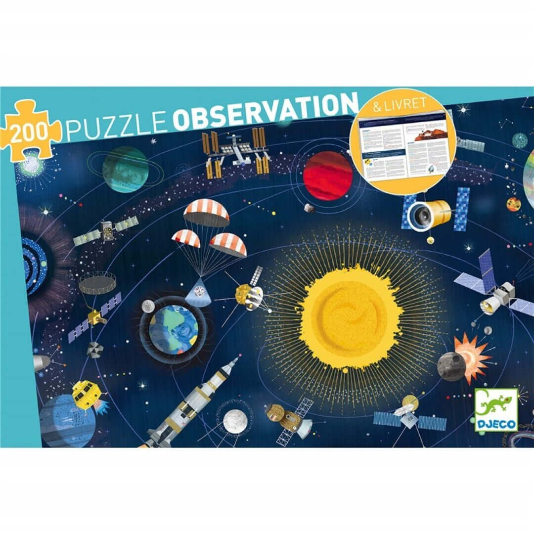 Puzzle Observación El Espacio - Djeco +6 años Jigsaw Puzzles