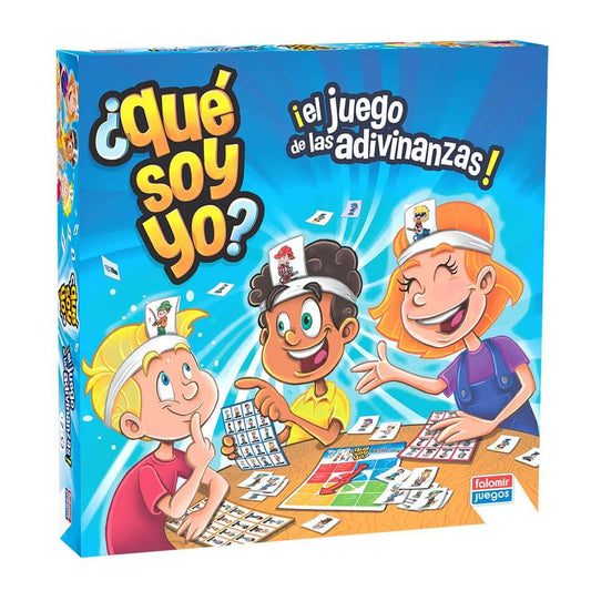 ¿Qué Soy Yo? ¡El juego de las adivinanzas! - Juego de mesa - FALOMIR - 2-4 jugadores - 7+ años - 10-20 min