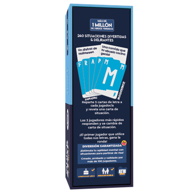 Quick Stop Family, juego de palabras y vocabulario para toda la familia, 15 minutos, desde 6 años