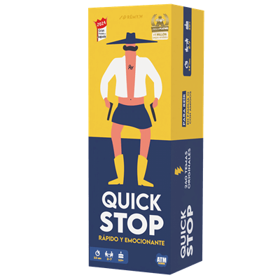 Quick Stop | Juego de mesa Party 10 años | Asmodee - Desde 9 o más años