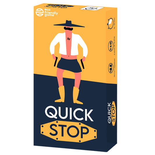 Quick Stop | Juego de mesa Party 10 años | Asmodee - Desde 9 o más años Board Games