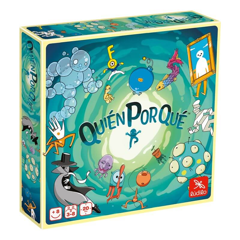 Quién Por Qué - Juego de mesa - Ludilo - Desde 8 años Board Games