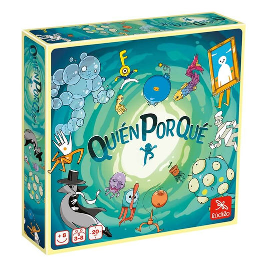 Quién Por Qué - Juego de mesa - Ludilo - Desde 8 años Board Games