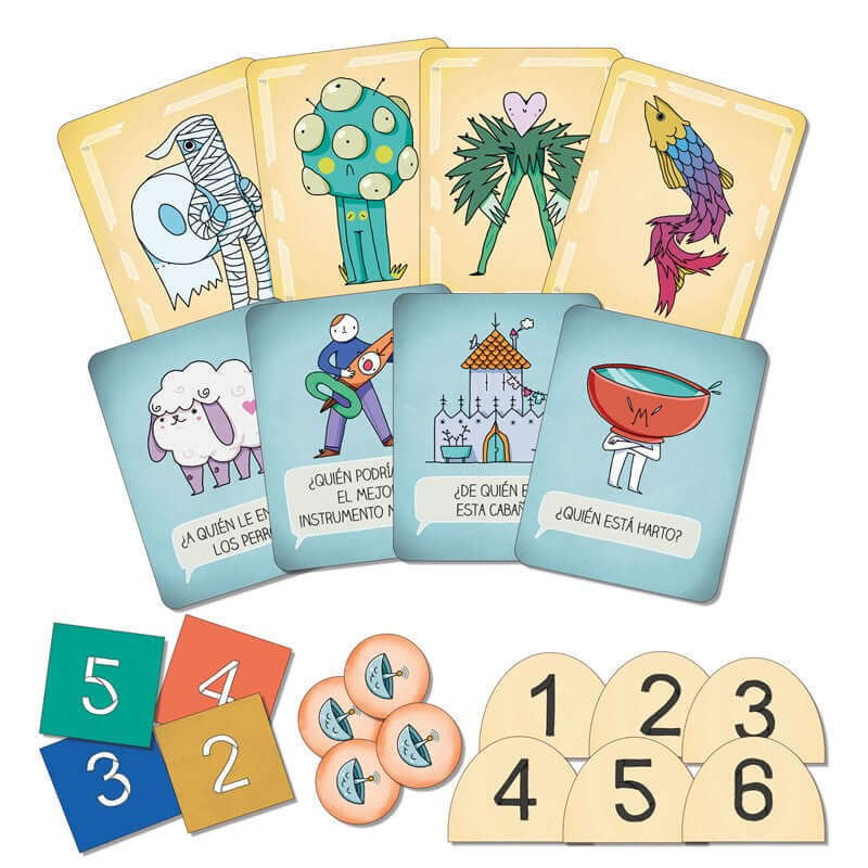 Quién Por Qué - Juego de mesa - Ludilo - Desde 8 años Board Games