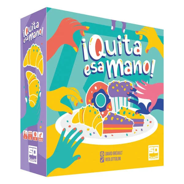 ¡Quita esa mano! - Juego de mesa - SD GAMES - 2-6 jugadores - 8+ años - 15 min