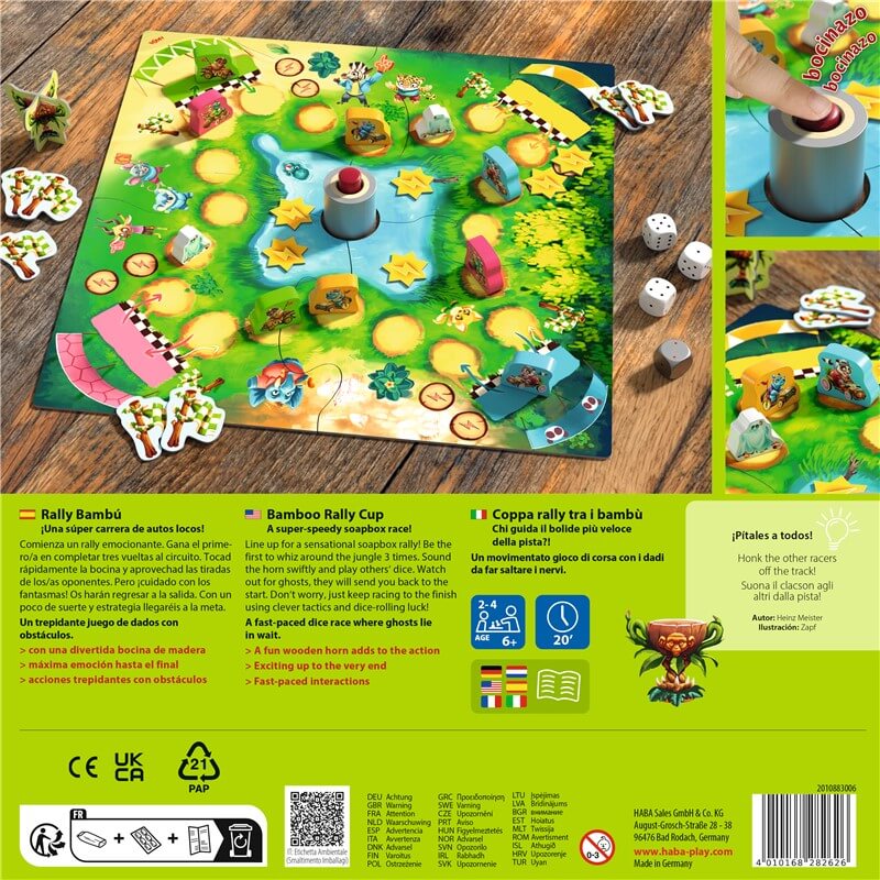Rally Bambu - Juego de mesa - Haba - Desde 6 años Board Games