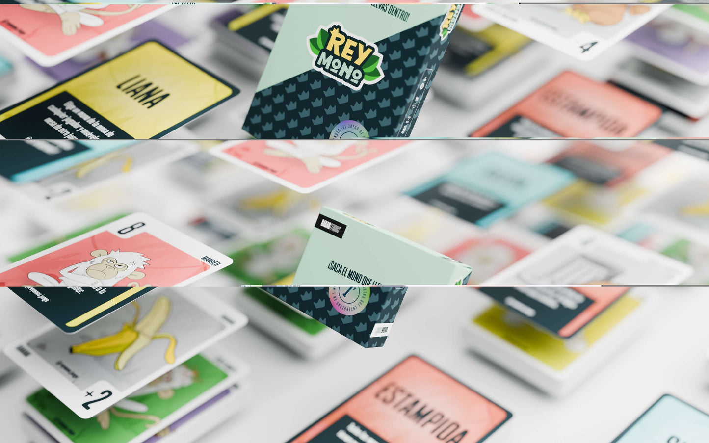 Rey Mono - Juego de mesa - Badan - Desde 8 años - 2 a 8 jugadores