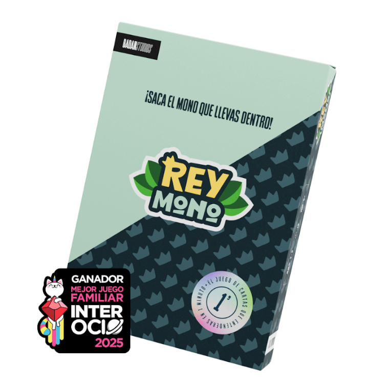 Rey Mono - Juego de mesa - Badan - Desde 8 años - 2 a 8 jugadores