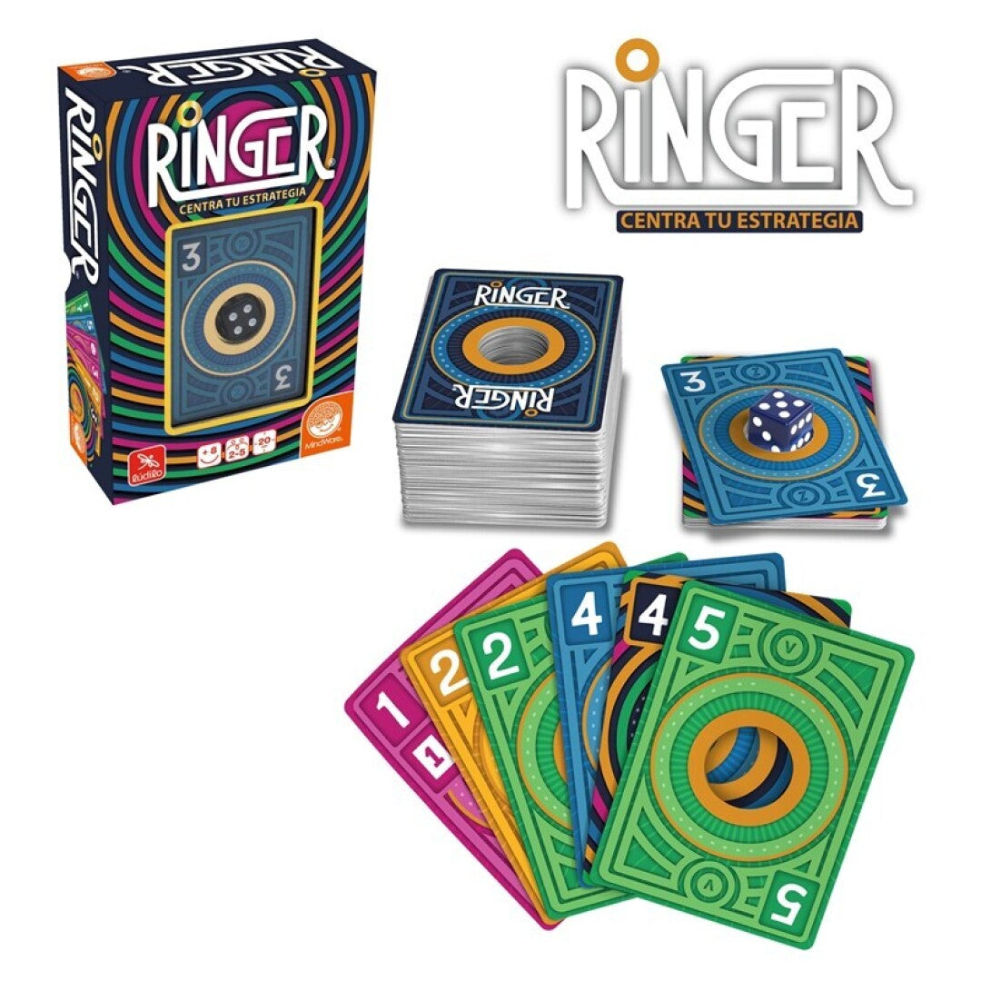 Ringer - Juego de mesa - Ludilo - 2-5 jugadores - 8+ años - 15 min