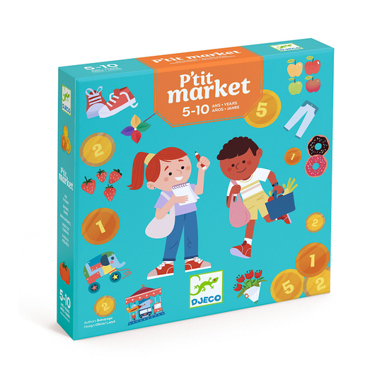 Petit Market - Juego de mesa - Djeco - 2-4 jugadores - 5+ años - 15 min