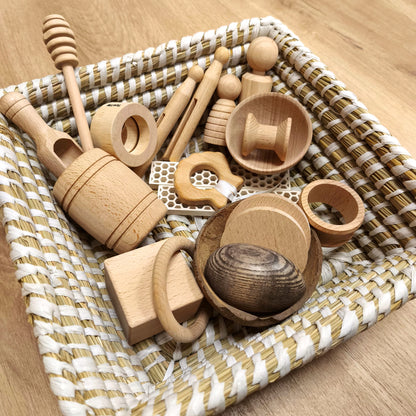 Cesto del tesoro 20 pcs + cesta Oxfam -Mi Juego Bonito