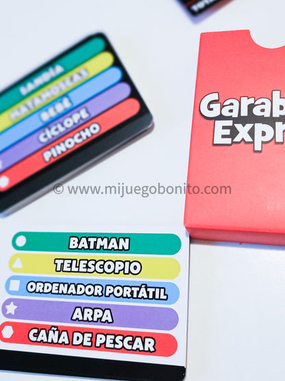 Garabato Express - Juego de mesa - Ludilo - Desde 9 o más años