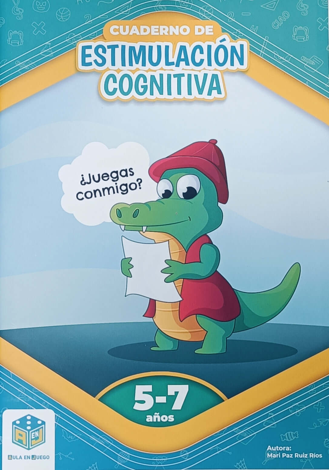 CUADERNO DE ESTIMULACIÓN COGNITIVA ¿JUEGAS CONMIGO? 5-7 AÑOS - Mari Paz Ruiz Rios Books