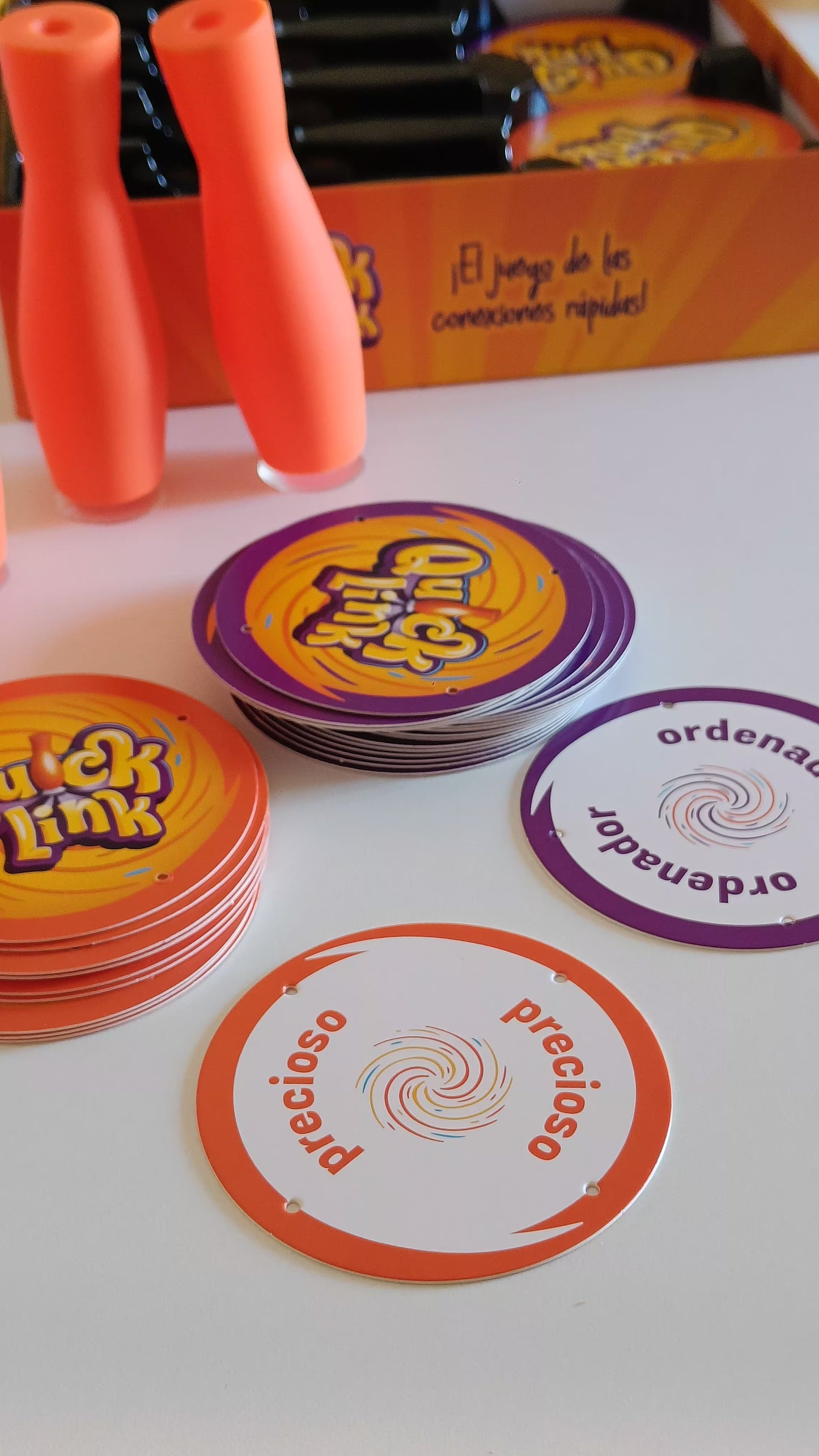 Quick Link  - Juego de mesa de palabras - FALOMIR - Desde 8 años - 3 a 8 jugadores