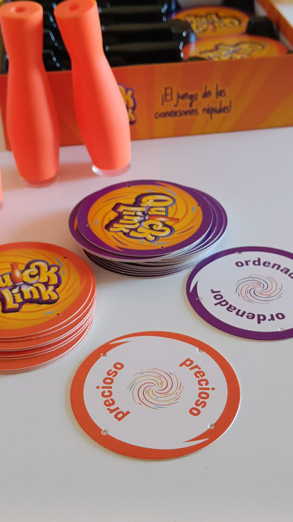 Quick Link  - Juego de mesa de palabras - FALOMIR - Desde 8 años - 3 a 8 jugadores