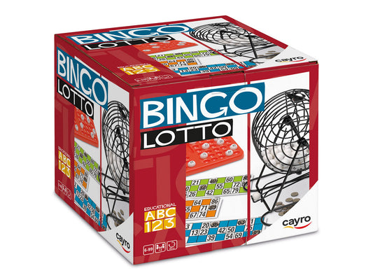 BINGO LOTTO - Juego de mesa - Cayro - Desde 7 años