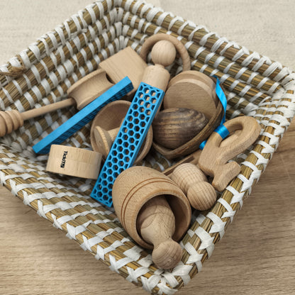 Cesto del tesoro 20 pcs + cesta Oxfam -Mi Juego Bonito