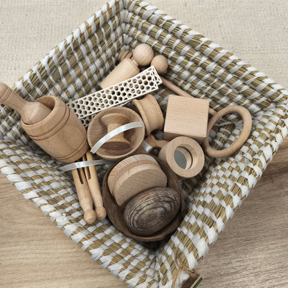 Cesto del tesoro 20 pcs + cesta Oxfam -Mi Juego Bonito