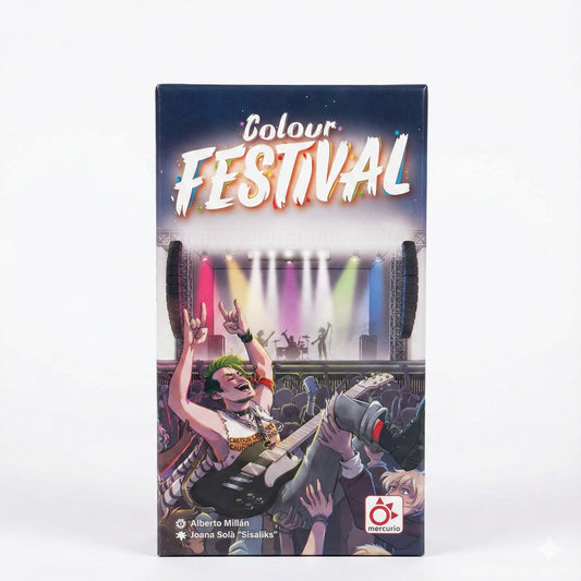 Colour Festival - Party Game - Mercurio - +8 años - 2 a 5 jugadores