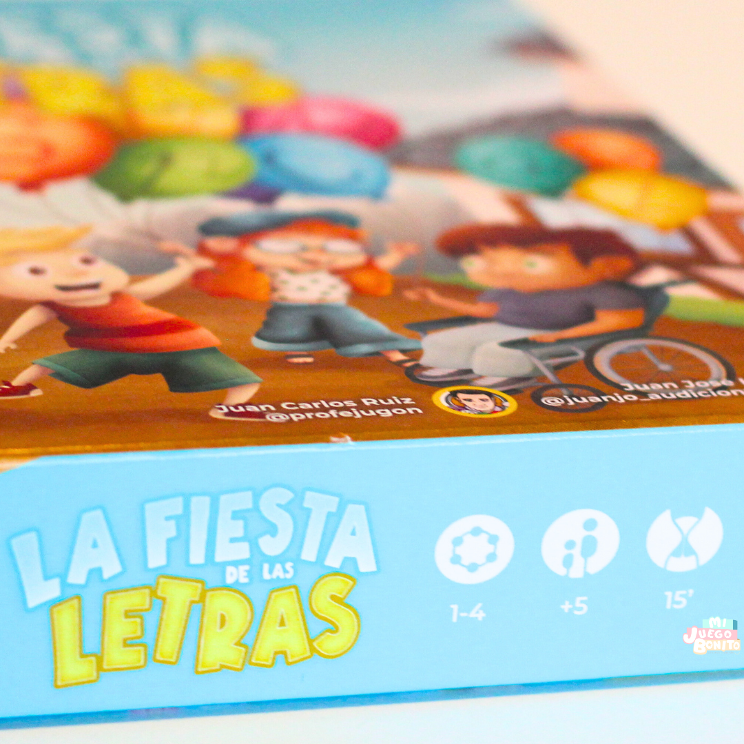 La Fiesta de las Letras  - Atomo - Desde 5 años - De 1 a 4 jugadores