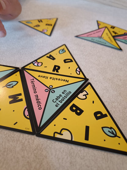 P de Pizza - Juego de mesa de palabras - Mercurio - Desde 8 años
