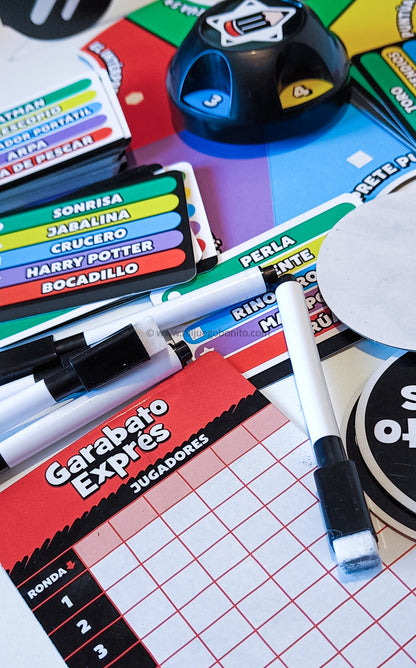 Garabato Express - Juego de mesa - Ludilo - Desde 9 o más años