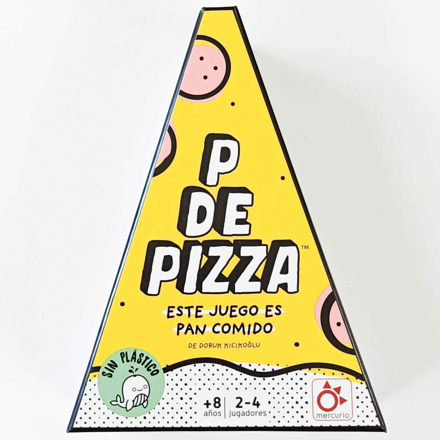 P de Pizza - Juego de mesa de palabras - Mercurio - Desde 8 años