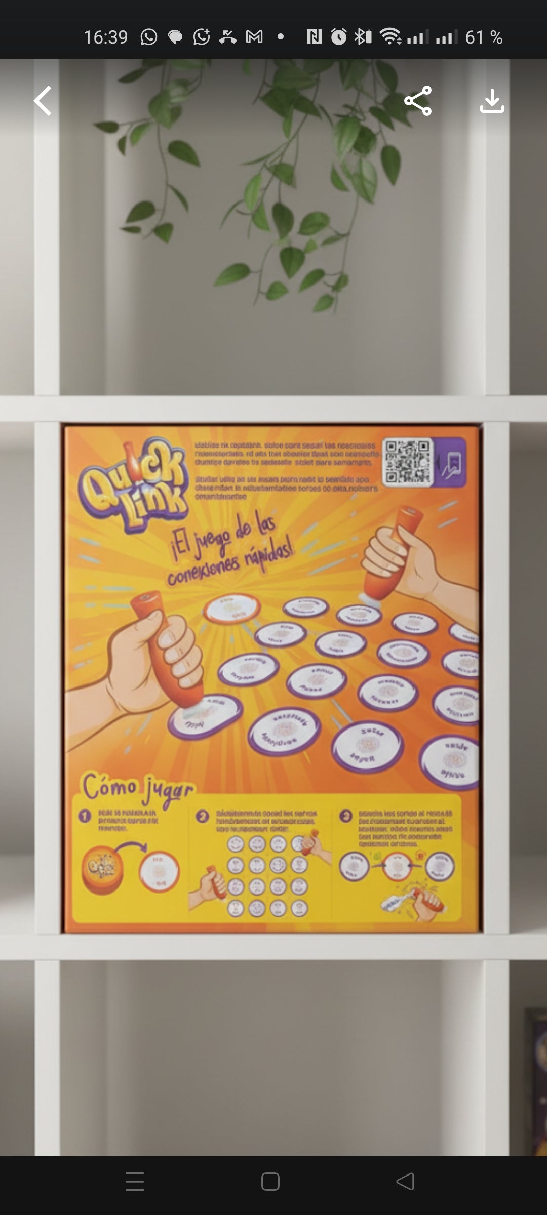 Quick Link  - Juego de mesa de palabras - FALOMIR - Desde 8 años - 3 a 8 jugadores
