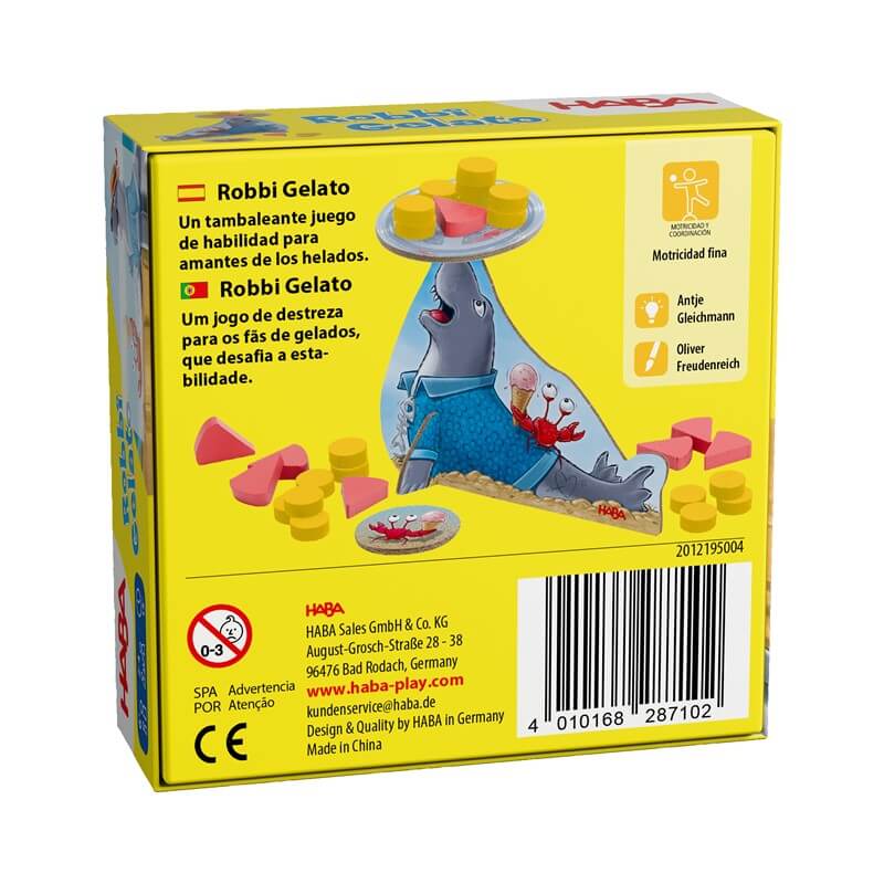 Robbi Gelato  - Juego de mesa - Haba - Desde 6 años - 2 a 4 jugadores