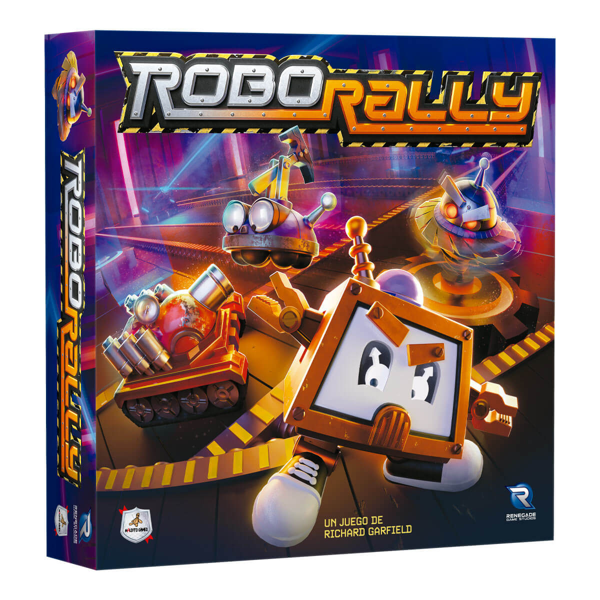 Robo Rally - Juego de estrategía y programación de robots - Maldito Games - 12+ años - 2 a 6 jugadores