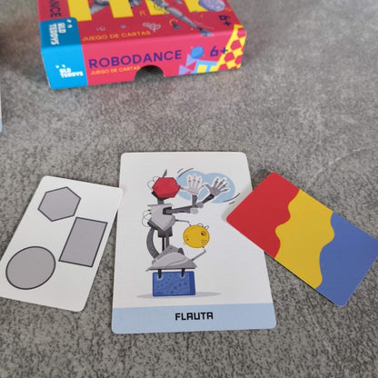 Robodance - Juego de mesa - Haba - 2-6 jugadores - 6+ años - 15 min